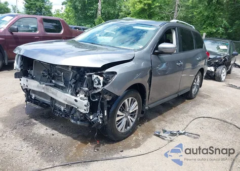 2017 Nissan Pathfinder Sl from USA, damaged, VIN 5N1DR2MM4HC637172